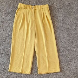 High Waist Pleated Wide Leg Pants